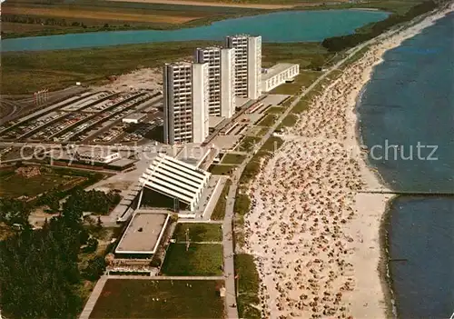 AK / Ansichtskarte Burg Fehmarn Fliegeraufnahme Hotelanlagen Kat. Fehmarn