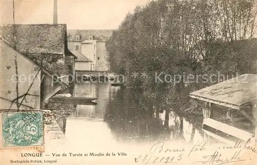 AK / Ansichtskarte Longue Jumelles vue de Turcie et Moulin de la Ville Kat. Longue Jumelles