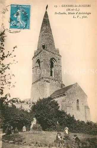 AK / Ansichtskarte Gennes Maine et Loire St Eusebe Musee d`Archeologie Kat. Gennes