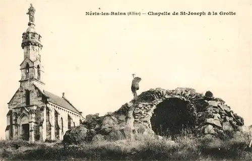 AK / Ansichtskarte Neris les Bains Chapelle de St. Joseph et Grotte Kat. Neris les Bains