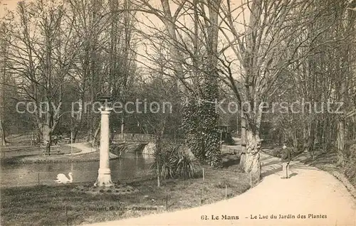 AK / Ansichtskarte Le Mans Sarthe Lac du Jardin des Plantes Kat. Le Mans