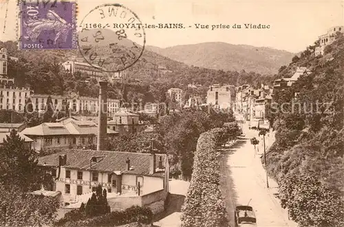 AK / Ansichtskarte Royat les Bains Vue prise du Viaduc