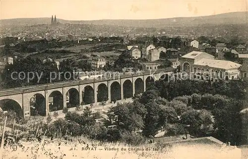 AK / Ansichtskarte Royat Puy de Dome Viaduc due Chemin de fer Kat. Royat