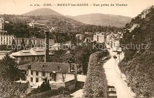 AK / Ansichtskarte Royat les Bains Vue prise du Viaduc