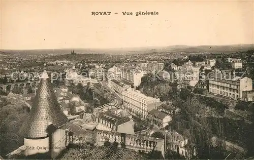 AK / Ansichtskarte Royat Puy de Dome Vue geneale Kat. Royat