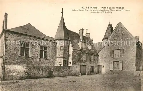 AK / Ansichtskarte Le Mans Sarthe Place Saint Michel Kat. Le Mans