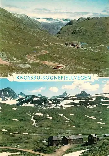AK / Ansichtskarte Lom Oppland Krossbu Sognefjellvegen Turiststasjon 