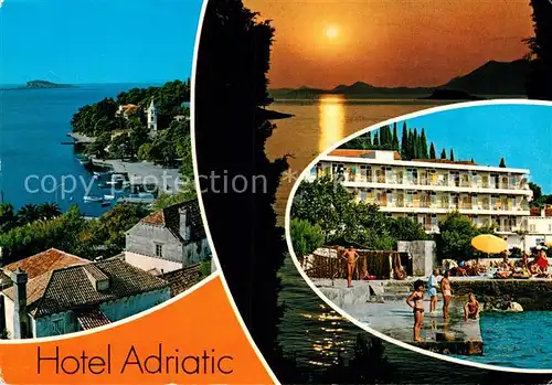 AK / Ansichtskarte Cavtat Dalmatien Hotel Adriatic  Kat. Kroatien