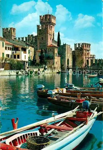 AK / Ansichtskarte Sirmione Lago di Garda Castello Scaligero Kat. Italien