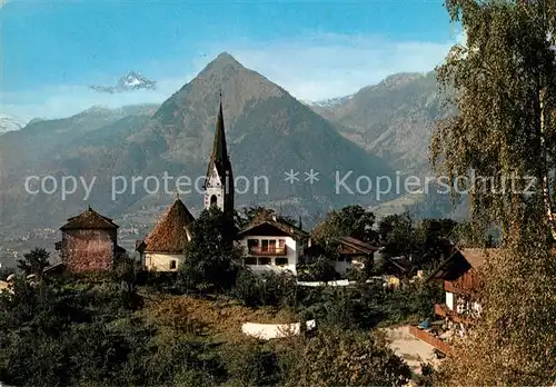 AK / Ansichtskarte St Georgen Schenna Dorfmotiv