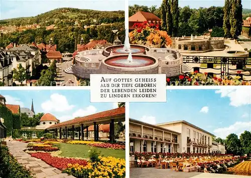 AK / Ansichtskarte Bad Nauheim Hess Staatsbad Sprudelhof Park Kurkonzert Kat. Bad Nauheim