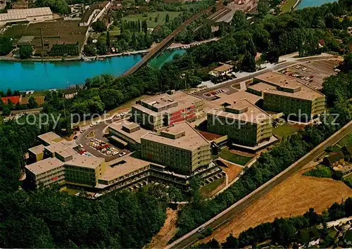 AK / Ansichtskarte Kettwig Fliegeraufnahme Fachklinik Rhein Ruhr Kat. Essen