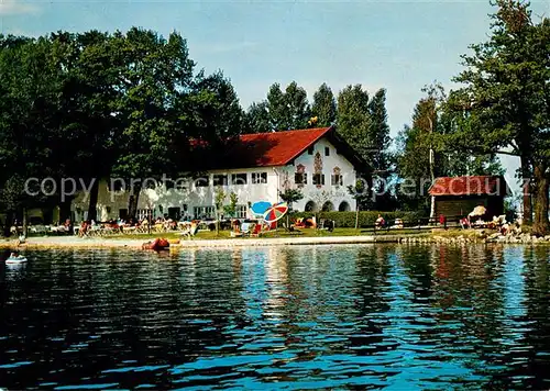 AK / Ansichtskarte Feldwies Hotel Chiemgauhof Kat. uebersee Chiemsee