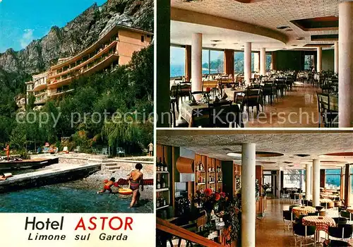 AK / Ansichtskarte Limone sul Garda Hotel Astor Kat. 