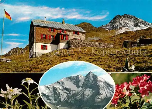 AK / Ansichtskarte Zillertal Tirol Edelhuette Ahornspitze
