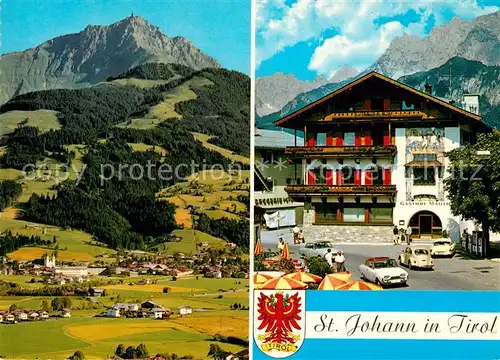 AK / Ansichtskarte Johann Tirol Sankt Panorama Gasthof Kat. Oesterreich