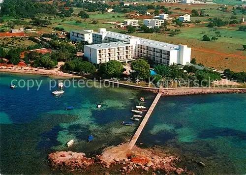 AK / Ansichtskarte Ibiza Islas Baleares Fliegeraufnahme Hotel Argamasa Santa Eulalia del Rio Kat. Ibiza