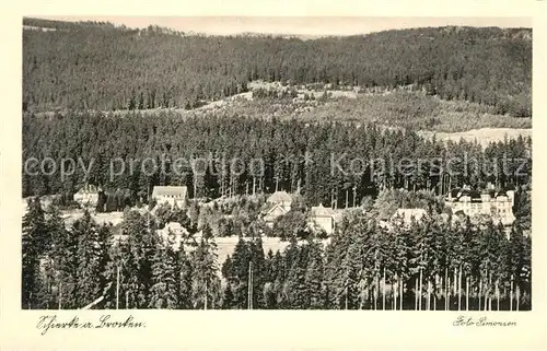 AK / Ansichtskarte Schierke Harz Landschaftspanorama Kat. Schierke Brocken