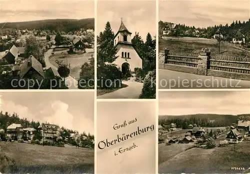 AK / Ansichtskarte Oberbaerenburg Baerenburg Teilansichten Kirche