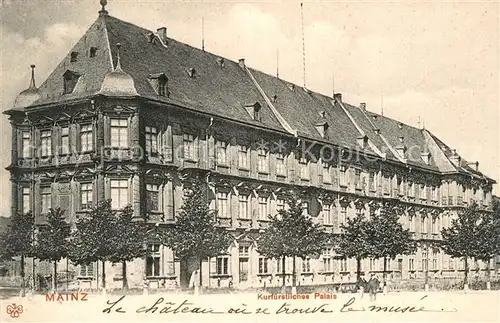 AK / Ansichtskarte Mainz Rhein Kurfuerstliches Palais