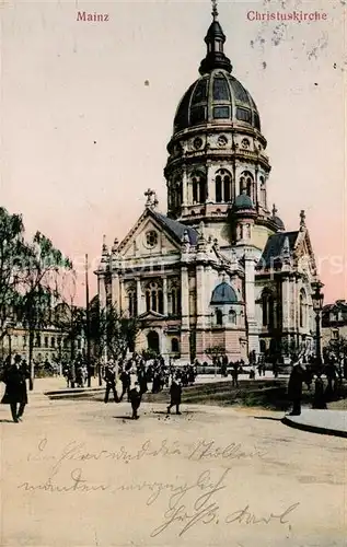 AK / Ansichtskarte Mainz Rhein Christuskirche