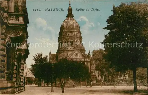 AK / Ansichtskarte Mainz Rhein Christuskirche