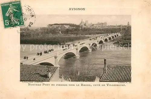 AK / Ansichtskarte Avignon Vaucluse Nouveau Pont Rhone  Kat. Avignon
