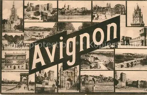 AK / Ansichtskarte Avignon Vaucluse  Kat. Avignon