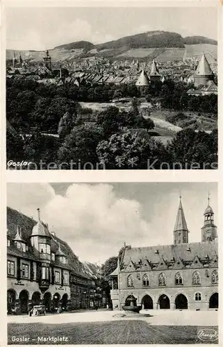 AK / Ansichtskarte Goslar Marktplatz Kat. Goslar