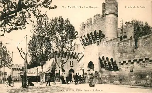 AK / Ansichtskarte Avignon Vaucluse Les Remparts Entree de la Ville Kat. Avignon