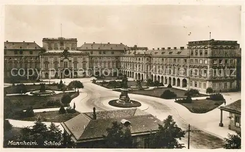 AK / Ansichtskarte Mannheim Schloss Denkmal Kat. Mannheim