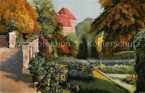 AK / Ansichtskarte Meissen Elbe Sachsen Herbststimmungsbild Umgebung Schloss Siebeneichen Kat. Meissen