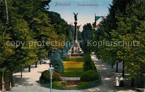 AK / Ansichtskarte Bielefeld Kriegerdenkmal Kat. Bielefeld