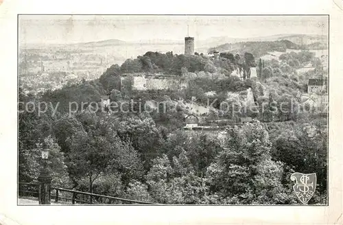 AK / Ansichtskarte Bielefeld Blick zur Sparrenburg Kat. Bielefeld