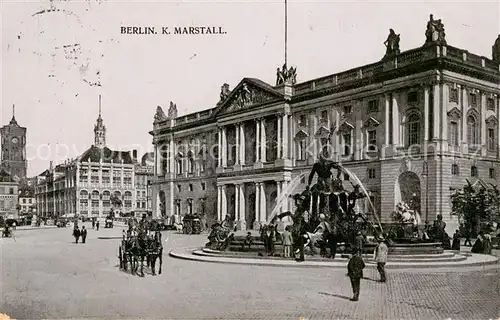 AK / Ansichtskarte Berlin Kgl Marstall Kat. Berlin