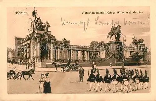 AK / Ansichtskarte Berlin Nationaldenkmal Kaiser Wilhelm des Grossen Kat. Berlin
