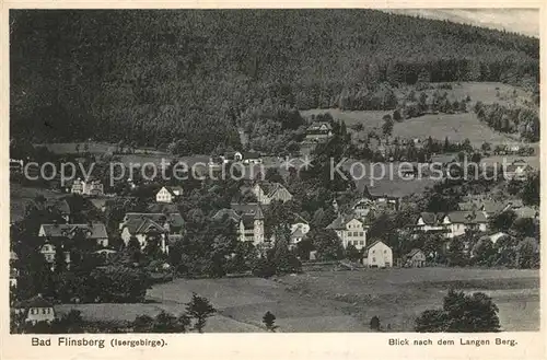 AK / Ansichtskarte Bad Flinsberg Swieradow Zdroj Blick zum Langen Berg Kat. 