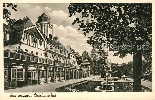 AK / Ansichtskarte Bad Kudowa Niederschlesien Charlottenbad Kat. 
