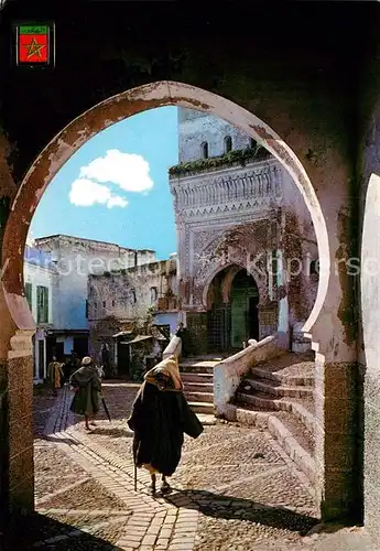 AK / Ansichtskarte Tetuan Rue Zauia Jarral Porte du Cimetiere Kat. Marokko