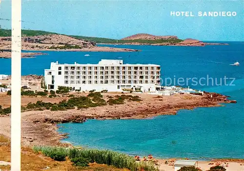 AK / Ansichtskarte San Antonio Abad Hotel Sandiego Kat. Ibiza Spanien