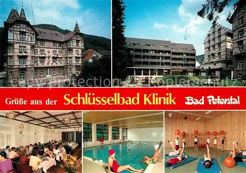 AK / Ansichtskarte Bad Peterstal Griesbach Schluesselbad Klinik Kat. Bad Peterstal Griesbach