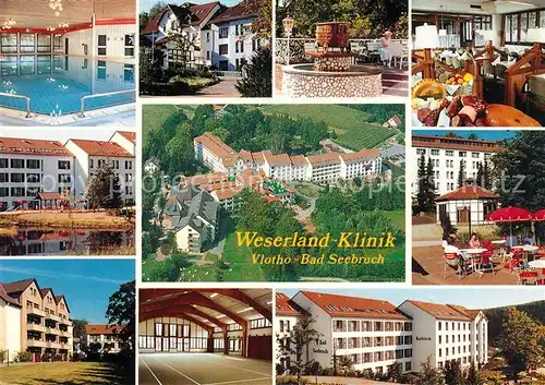 AK / Ansichtskarte Vlotho Weserland Klinik Bad Seebruch Kat. Vlotho