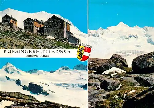 AK / Ansichtskarte Grossvenediger Kuersingerhuette  Kat. Oesterreich Kat. Oesterreich