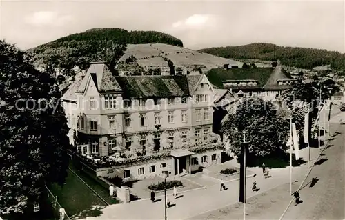 AK / Ansichtskarte Bad Harzburg Hotel Schwarzer Adler Kat. Bad Harzburg