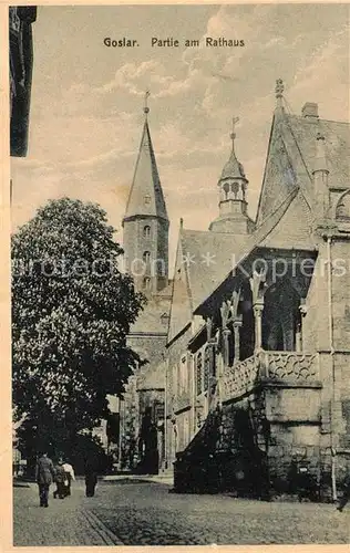 AK / Ansichtskarte Goslar Rathaus Kat. Goslar