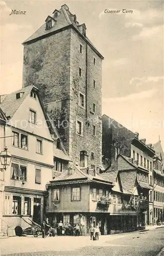 AK / Ansichtskarte Mainz Rhein Eiserner Turm