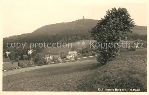 AK / Ansichtskarte Hain Oybin Teilansicht Kurort mit Hochwald Kat. Kurort Oybin