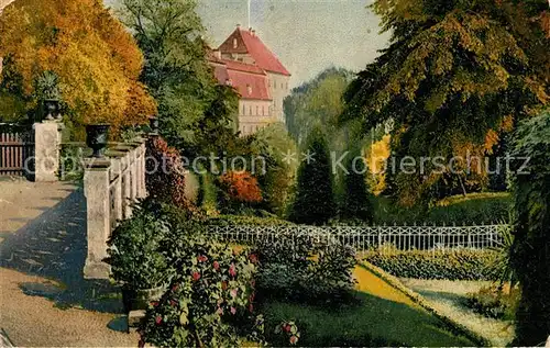 AK / Ansichtskarte Siebeneichen Meissen Herbststimmungsbild Schloss Kat. Meissen Elbe Sachsen