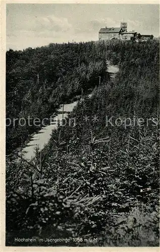 AK / Ansichtskarte Hochstein Isergebirge Panorama Kat. Tschechische Republik