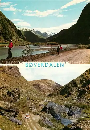 AK / Ansichtskarte Boverdalen Sognefjellvegen Ruten Otta Lom Sognefjorden  Kat. Boverdal Valley
